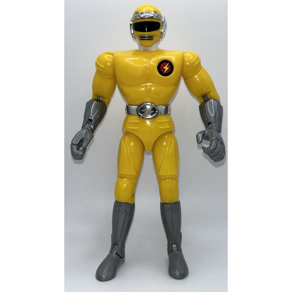 Trendmasters Vintage 1993 MasterBotix Power Rangers Yellow‎ Action Figure